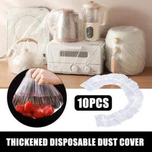 Disposable Food Cover Plastic Wrap Dish Plate Clings Film Keeping Fresh Kitchen - Picture 1 of 16