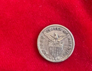 1918-S 20 Centavos Philippines US San Francisco Mint Silver Coin Twenty USA - Picture 1 of 5