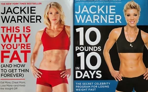 Fitness Diet 2 Book Lot ; 10 Pounds in 10 days This is Why You're Fat ; Warner - Imagen 1 de 2