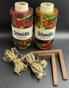 Vintage Schmidt's of Philadelphia 12" Wall Hanging Sconce Lights - Set of 2 - Picture 1 of 12