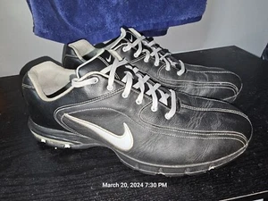 Nike Air Max Revive Golfschuhe schwarz Low-Top Stollen Größe 11 317450-001 - Bild 1 von 9