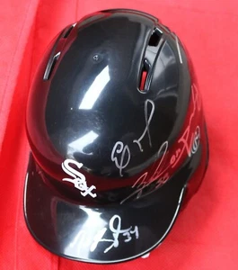 Chicago White Sox Spieler handsignierter signierter Baseball-Minihelm - Bild 1 von 5