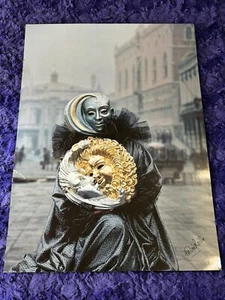 "Italienischer Fulvio Roiter Fotodruck VENEDIG - Karnevalsmasken 24""x17,5"" - Bild 1 von 10