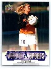 2011 Upper Deck World Of Sports #266 Hope Solo Near mint or better