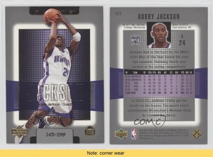 2003-04 Upper Deck Finite Gold /299 Bobby Jackson #163