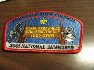 Tri-State Area Council 2001 National Jamboree Camp Arrowhead JSP       CJP - Picture 1 of 1