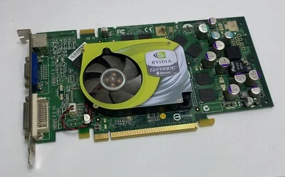 128MB Dell MG229 Quadro FX1400 P260 Dual DVI / TV-Out PCI-e Graphics Video Card - Image 1 of 4
