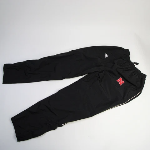 Nebraska Cornhuskers adidas Athletic Pants Men's Black Used Cover