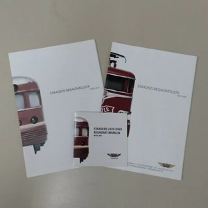 Eskaders used Marklin price list March 2007 CD May 2009 train Swedish - Picture 1 of 12