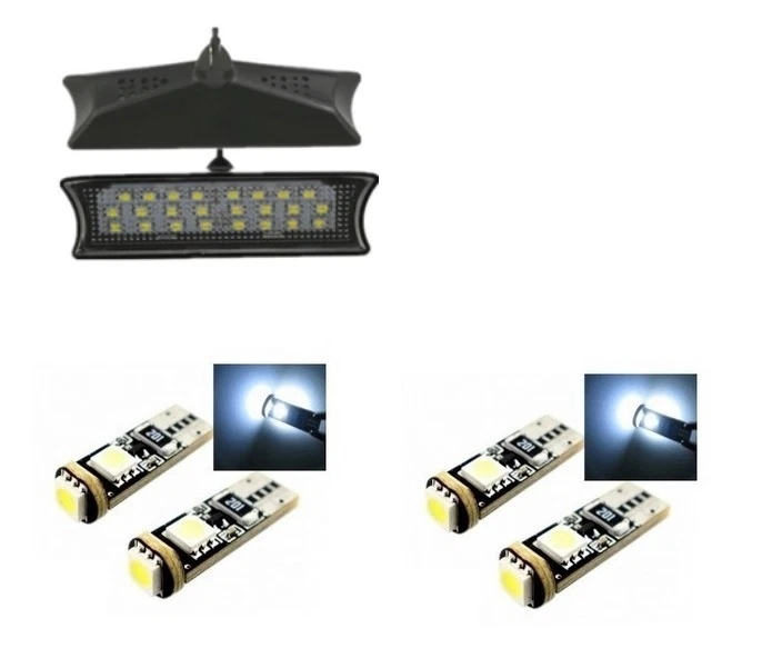 PLAFONNIER AVANT 24 LED SMD + 4 AMPOULE SPOT AV-ARR BMW SERIE 3 E90 E91 E92 - Photo 1/1