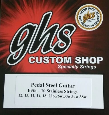 Pedal Steel Guitar E9th-10 Stainless Strings - Image 1 of 4
