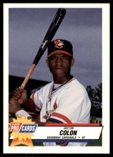 1993 Fleer ProCards Hector Colon Savannah Cardinals #698