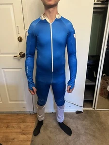 POC Ski Body Suit speedsuit padded downhill skiing Racing Neoprene Jr 170 VPD - Picture 1 of 7