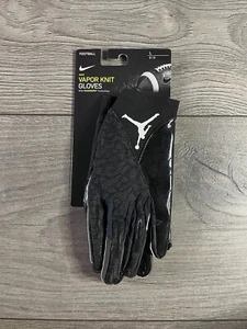 Nike Air Jordan Vapor Knit Handschuhe Schwarz Empfänger Herren Größe Large Neu DM0050-091 - Bild 1 von 4