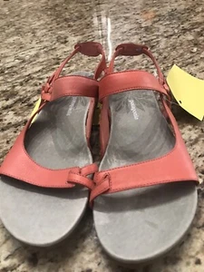 Patagonia Womens Sandals Size 7 Peach Coral Poli Knotty Shoes Simona Slider - Picture 1 of 7