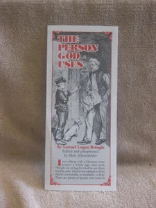 Keith Green/Last Days Ministries pamphlet: The Person God Uses (by S.L. Brengle) - Imagen 1 de 2