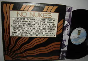 NO NUKES 1979 Triple LP Bruce Springsteen Tom Petty CSN Poco Jackson Browne - Picture 1 of 1