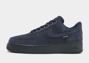 Nike Air Force 1 '07 ® (Hombre Talla: UK 11 EUR 46) Obsidiana Oscura-Negro "Cordura" - Imagen 1 de 8