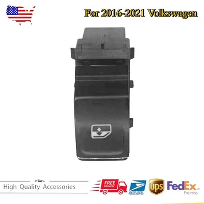 Interruptor de ventana de puerta apto para Volkswagen 2016-21 Golf Tiguan nuevo 5G0-959-855-L-WZU Foto 1 de 4
