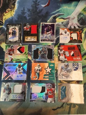 🔥Lot of (91) NFL Football  Autographs Autos and Used Patches / Jerseys 🔥Low #d - Image 1 of 4