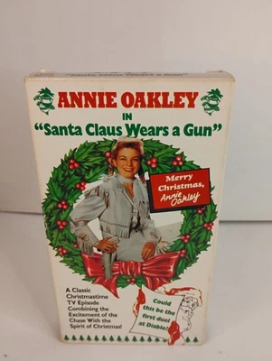 Annie Oakley in "Santa Claus Wears a Gun" VHS 1957 (1991) Goodtimes Home Video - Image 1 of 4