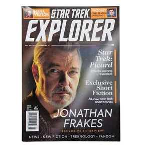 STAR TREK EXPLORER THE OFFICIAL MAGAZINE 2023 ISSUE #7 JONATHAN FRAKES INTERVIEW - Picture 1 of 7