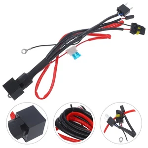 Headlight Wiring Harness Replacement H4 Plug Conversion Wire Motorcycle Supply - Picture 1 of 12