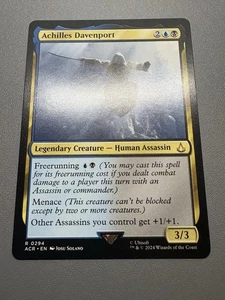 Achilles Davenport 0294 MTG ACR Rare NM - Picture 1 of 16