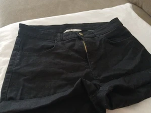 Girls Black Denim Shorts, Age 14 Yrs H&m - Picture 1 of 1