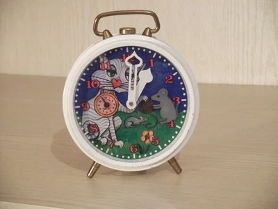 seltener mechanischer Kinderwecker Peter weiss - Bild 1 von 2
