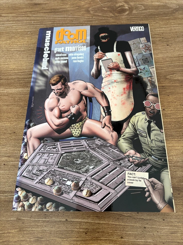 Musclebound Vol. #4 Doom Patrol TPB novela gráfica cómic Vertigo 7 J379 Foto 1 de 2