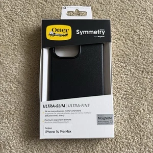 OTTERBOX Symmetry+ Series MagSafe Case for Apple iPhone 14 Pro Max - Black - Photo 1 sur 1