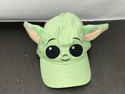 Boné de beisebol ajustável orelha Star Wars The Mandalorian's Grogu parques da Disney - Imagem 1 de 4