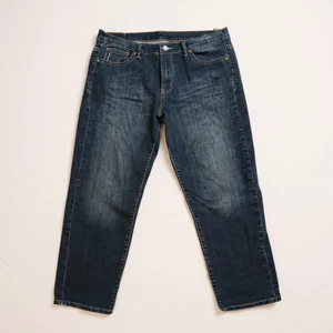 Calvin Klein Damen Capri Jeans Dark Wash - Größe 14 - Bild 1 von 6