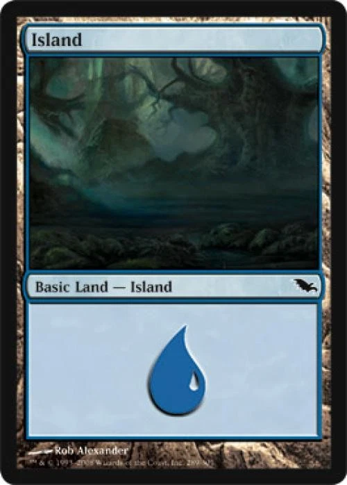 Island (289) -Foil Light Play MTG Shadowmoor - Image 1 of 1