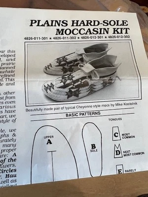 Kit de mocasín de suela dura Plains.  Sin talla específica Foto 1 de 4