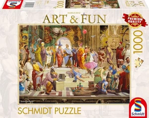 NEW Schmidt  Jigsaw Puzzle 1000 Pieces Art and Fun The School of Athens 2024 - Picture 1 of 2