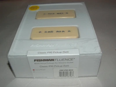Fishman Fluence PRF-P90-SC2 P90 классический звукосниматель комплект (кремовый) новый с гарантией - Изображение 1 из 3