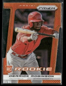 2013 Panini Prizm - Derrick Robinson #209 Orange Prizm Die-Cut /60 (RC) - Picture 1 of 2