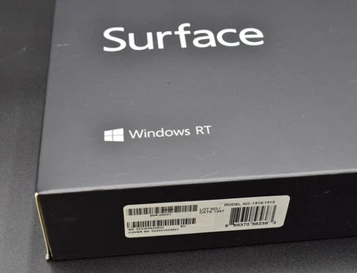 Microsoft Surface RT 32 GB, from 2012/2013, Bundle w/ Cover, Brand New / Sealed - Image 1 of 4