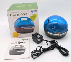 Discovery Channel Info Globe Scrolling Cyfrowy identyfikator dzwoniącego - Nowy otwarty box - Zdjęcie 1 z 5