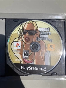 Grand Theft Auto GTA San Andreas PS2 PlayStationTwo - Picture 1 of 1