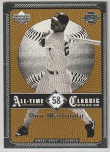 2002 Sweet Spot Classics #58 Don Mattingly New York Yankees - Picture 1 of 1