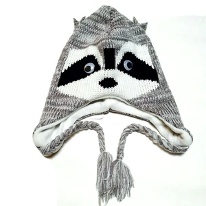 Husky Aviator Pilot Party Halloween Costume Animal Knit Hat S - Picture 1 of 1