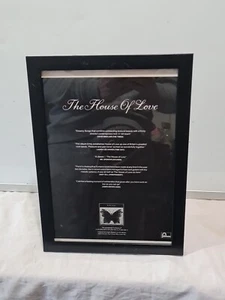 "Rhe House Of Love 1990 GERAHMTES Album WERBUNG MUSIK POSTER A4 8X12" - Bild 1 von 2