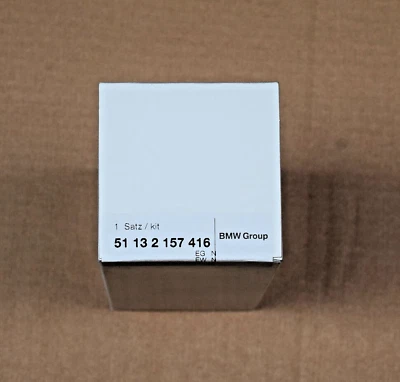 Original BMW 51132157416 Zierblendenset mit Pad R56 white - Bild 1 von 3