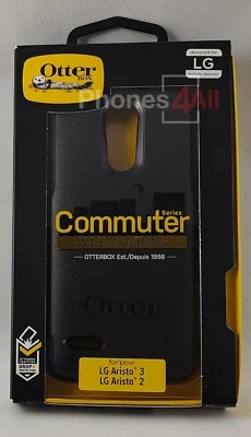 Funda OtterBox Resistente Serie Commuter para LG Aristo 2&3 Tribute Dynasty Negra NUEVA Foto 1 de 4