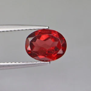 Excellent! 2.20 Cts VVS Oval Natural Red Garnet Gemstone - Picture 1 of 5