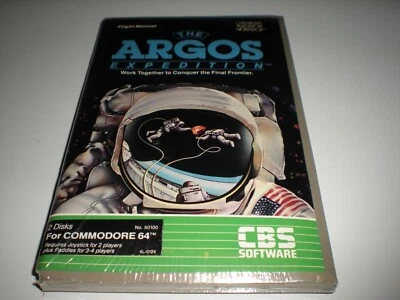 The Argos Expedition game for Commodore 64. Rare factory sealed package by CBS. - Image 1 of 2