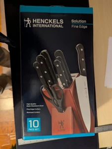 Henckels International 10-teiliges Messerblock-Set 17553-010 Fine Edge Besteck - Bild 1 von 4